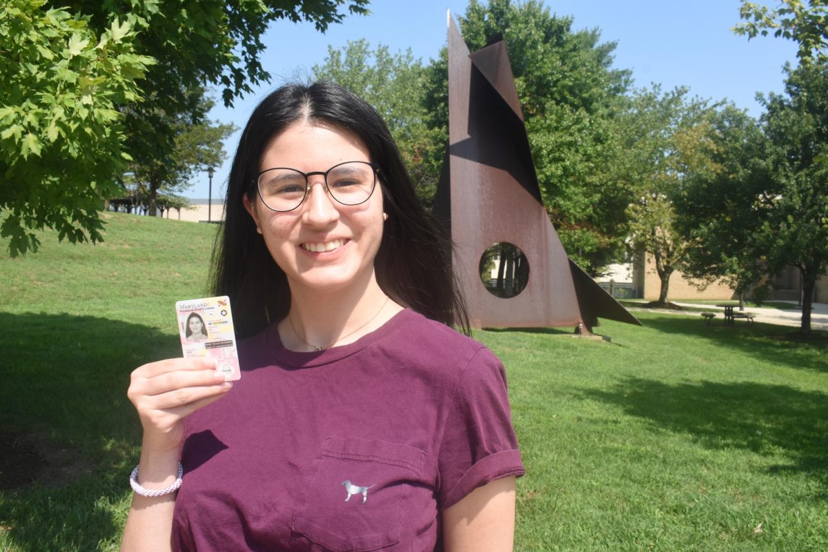 Second-year communications student Waleska Cruz got her license at age 20 after her family and friends pressured her to take the test