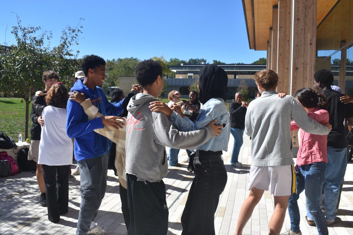 Rueda de Casino Baltimore teaches students how to dance in an Afro-Cuban casino style at the Baile Con Sabor event.