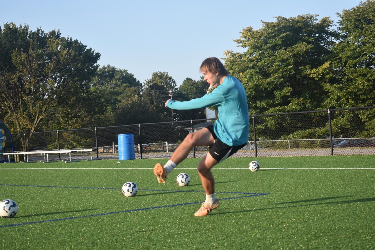 AACC will host the National Junior College Athletic Association's Region 20 Division II tournament this month. Shown, assistant men's soccer coach Ethan Belcher.