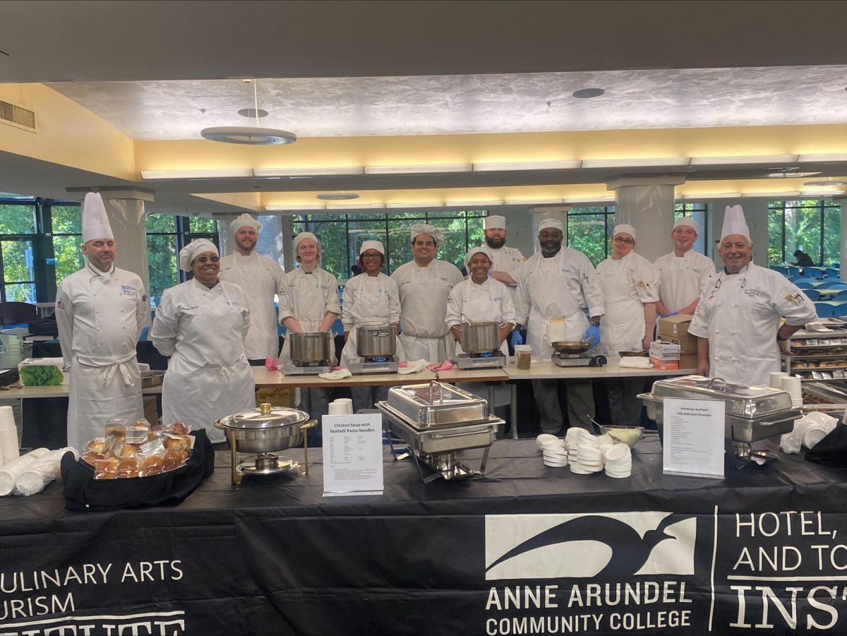 Instructional specialist Randy Stahl and his class made soup for Empty Bowls event.