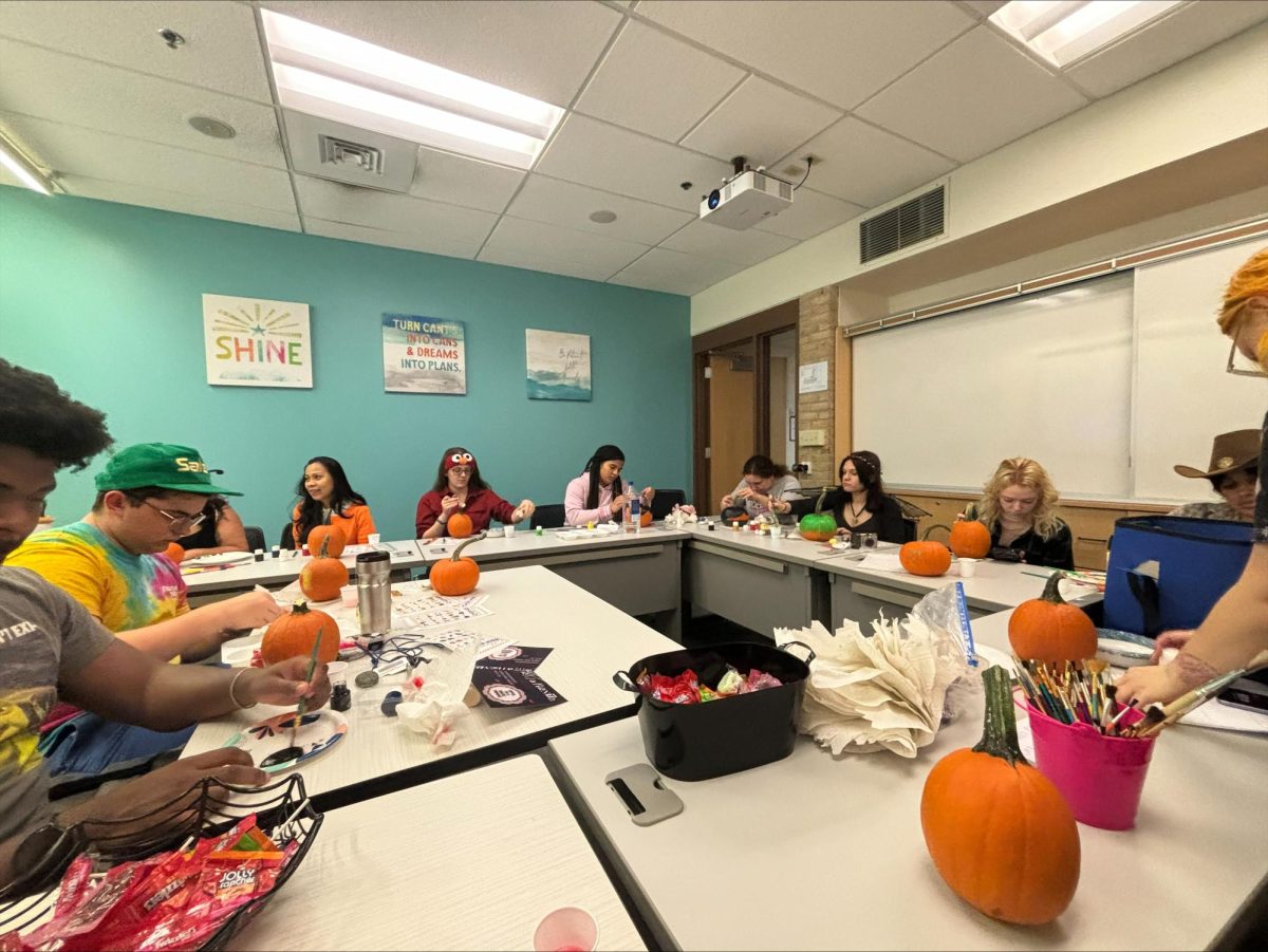 AACC's Entrepreneurs Club played bingo and dressed up in costumes at a meeting on Tuesday.