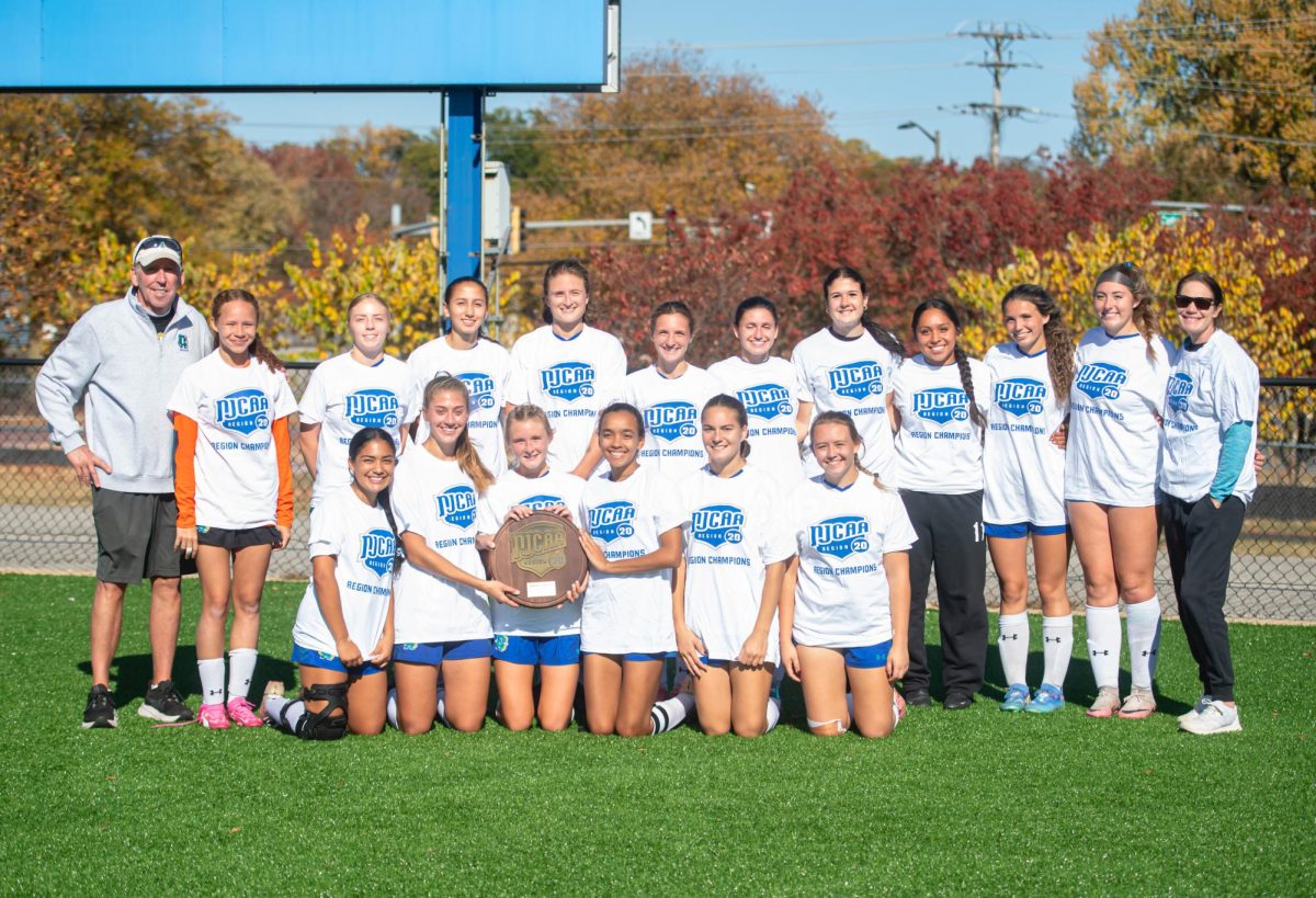 AACC's women's soccer team won the regional championship after beating College of Southern Maryland. 