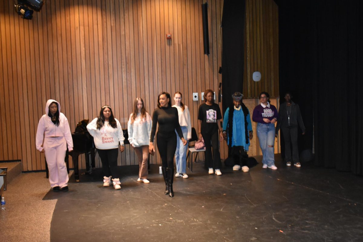 Former pageant queens taught students how to runway walk and manage stress in HUM 112 on Tuesday.